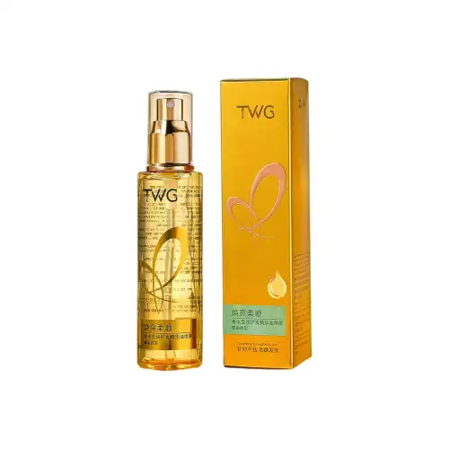 TWG Perfume, spray, hair oil for curly hair, non-washable conditioner strongly flavoured, hair breakage prevention, 100 ml