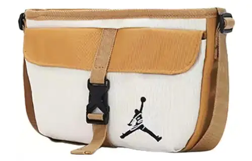 Jordan Polyester Shoulder Bag, Crossbody Bag Small Unisex Wheat Yellow