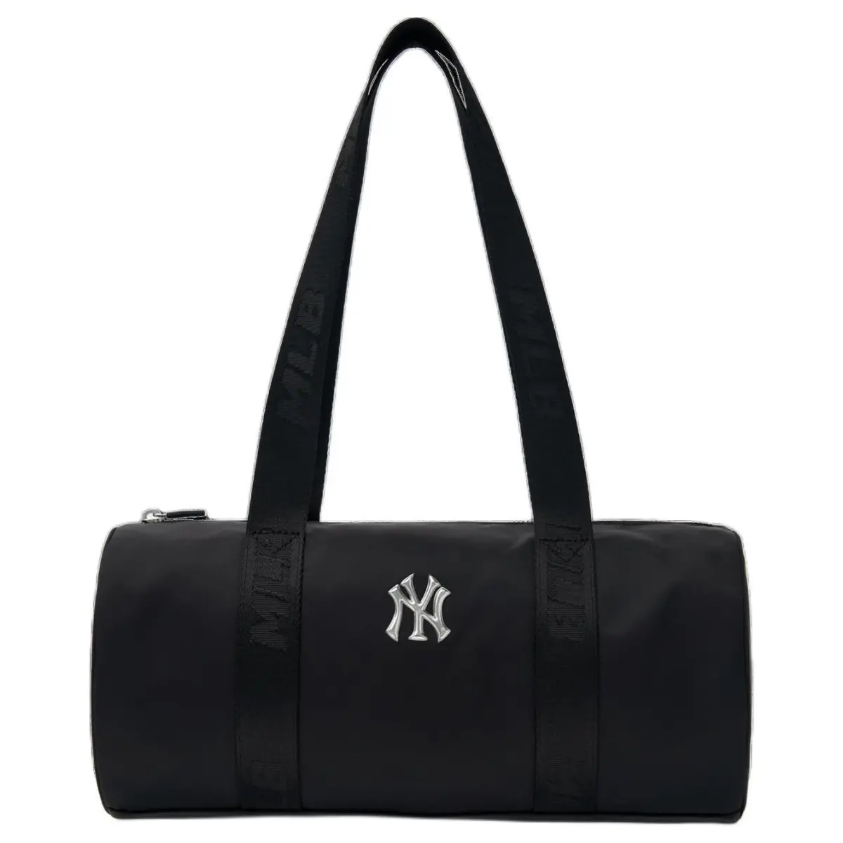 MLB Nylon One Shoulder Travel Bag Gym Bag Unisex Black