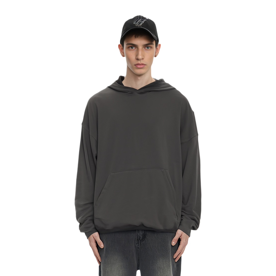 YEEZY x Gap x Balenciaga  Logo Shrunken Hoodie
