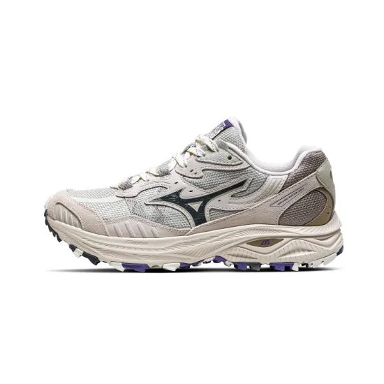 Mizuno Racer Running Shoes Unisex Low-Top Beige White/Black