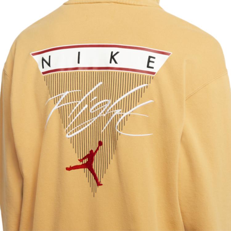 Мужское худи Jordan Retro Hoodie (коричневое) — фото 6