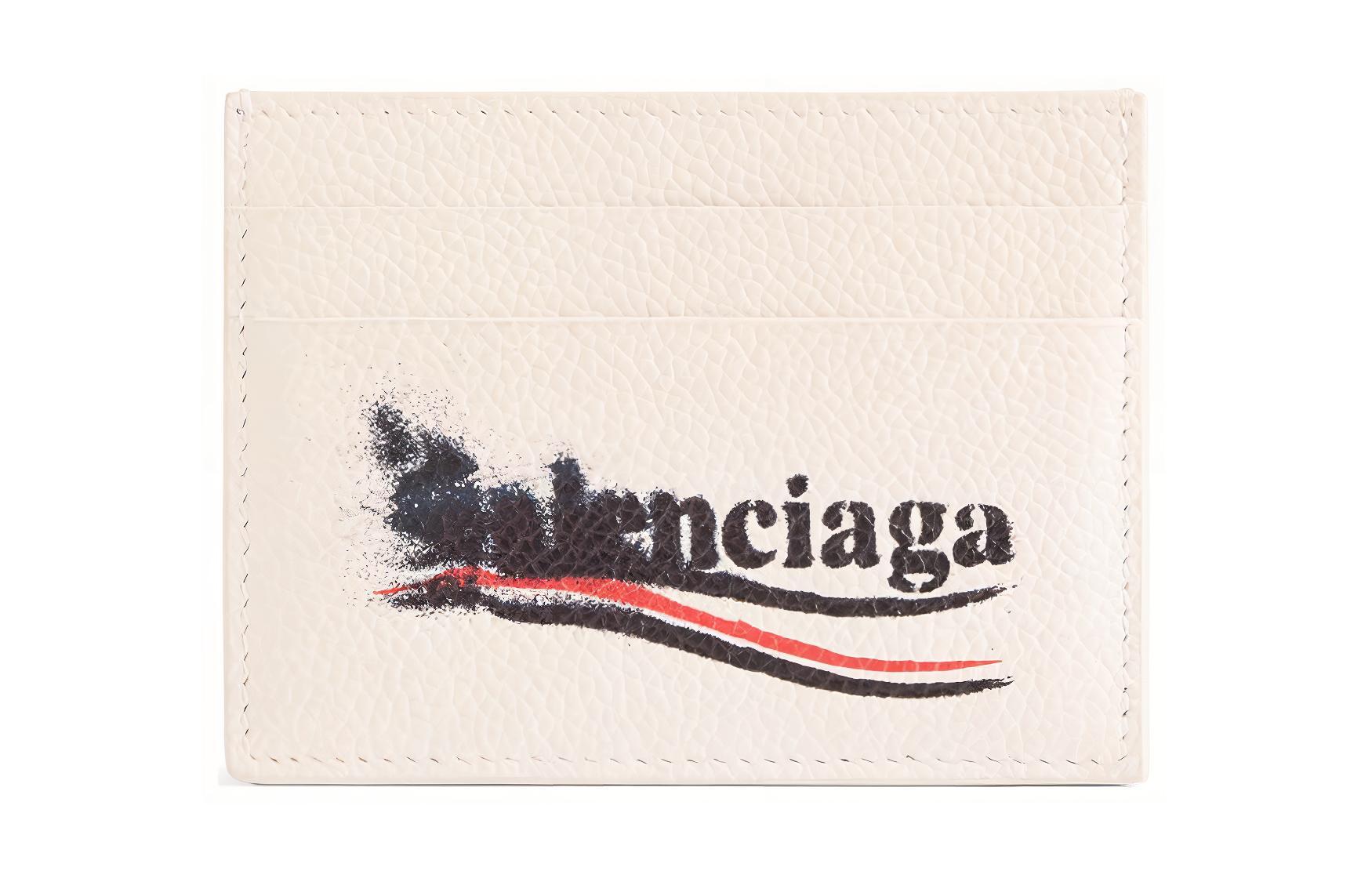 Мужской картхолдер Balenciaga (бежевый)