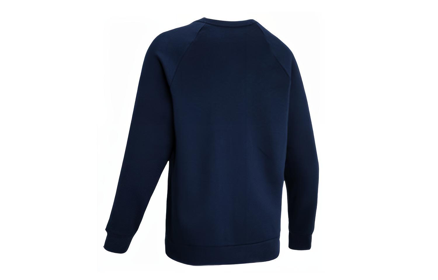 Мужское худи Under Armour Round Neck (темно-синее) — фото 2