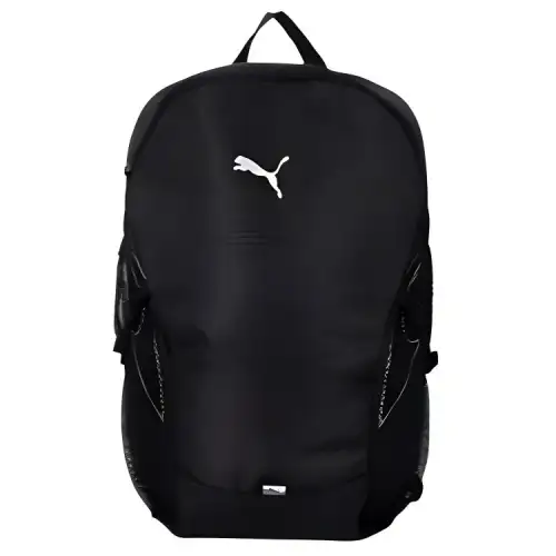 PUMA Fabric Backpack Medium Unisex Black