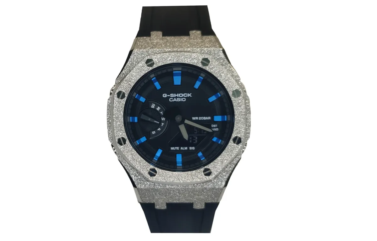 CASIO Men Liquid Crystal/Analog Dual Display Series Black Watch