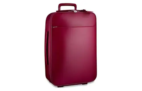 LOUIS VUITTON Epi Leather Suitcase Luggage Women's Dark Red