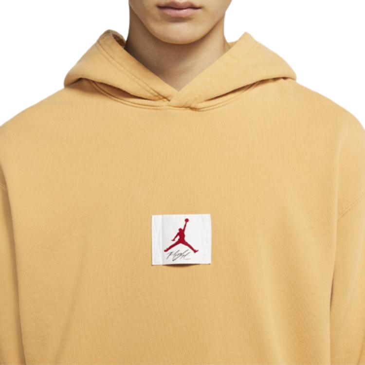 Мужское худи Jordan Retro Hoodie (коричневое) — фото 7