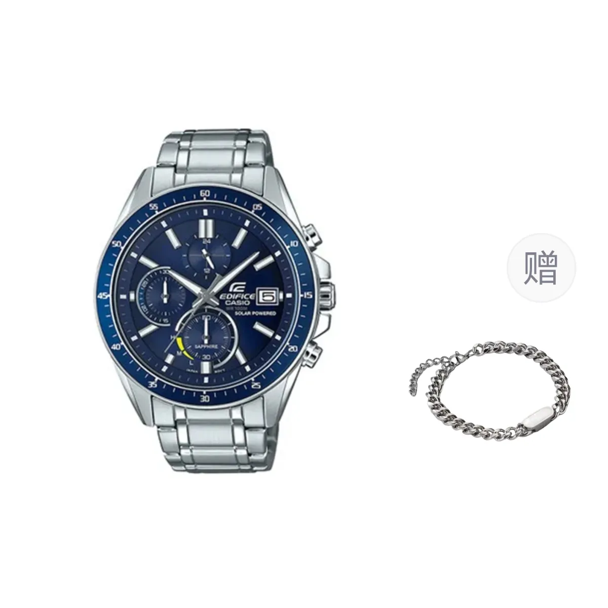 CASIO Men EDIFICE Blue Watch