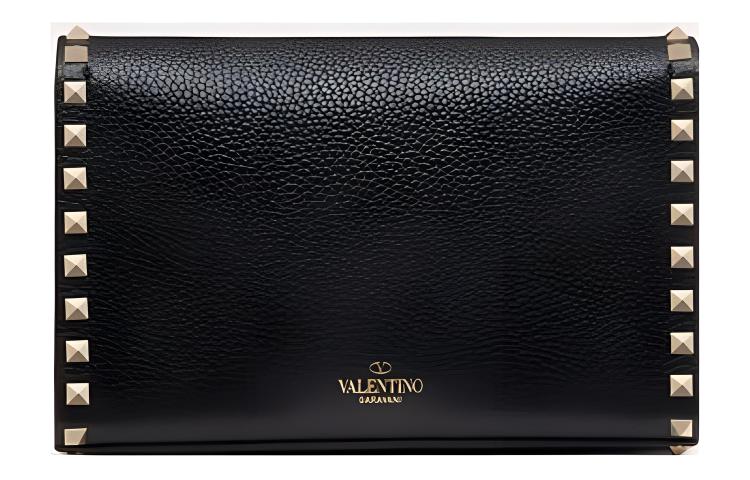 Женская сумка Valentino Rockstud (черная) — фото 3