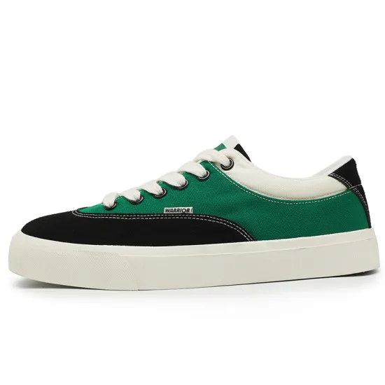 WARRIOR Skateboard Shoes Unisex Low-Top Green