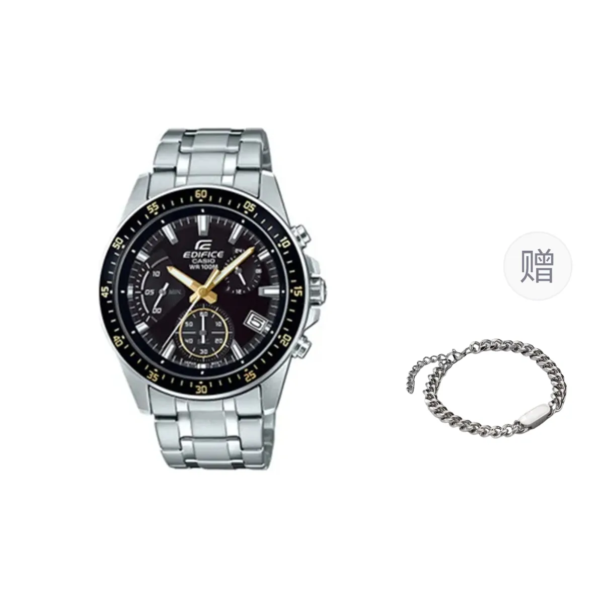 CASIO Men EDIFICE Black Watch