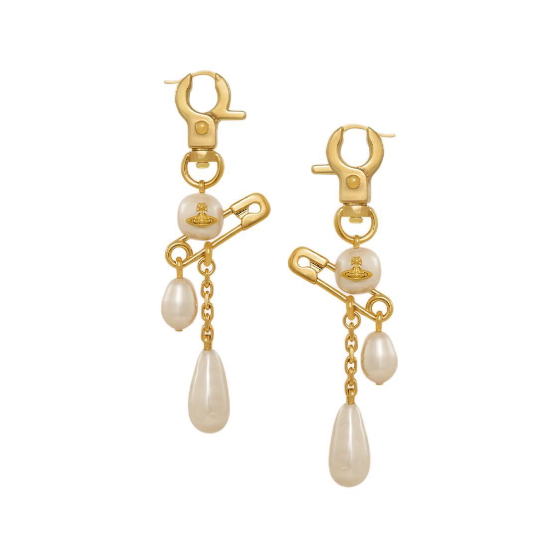 Женские серьги Vivienne Westwood Claude (золотистые)