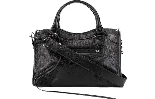 Balenciaga Classic Sheepskin Handbag, Shoulder Bag, Crossbody Bag Women's Black