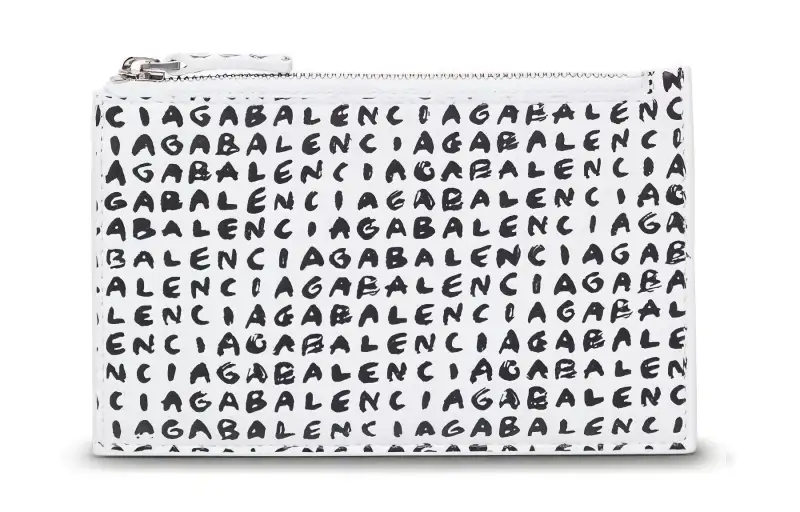 Balenciaga Artificial Leather Card Holder Unisex