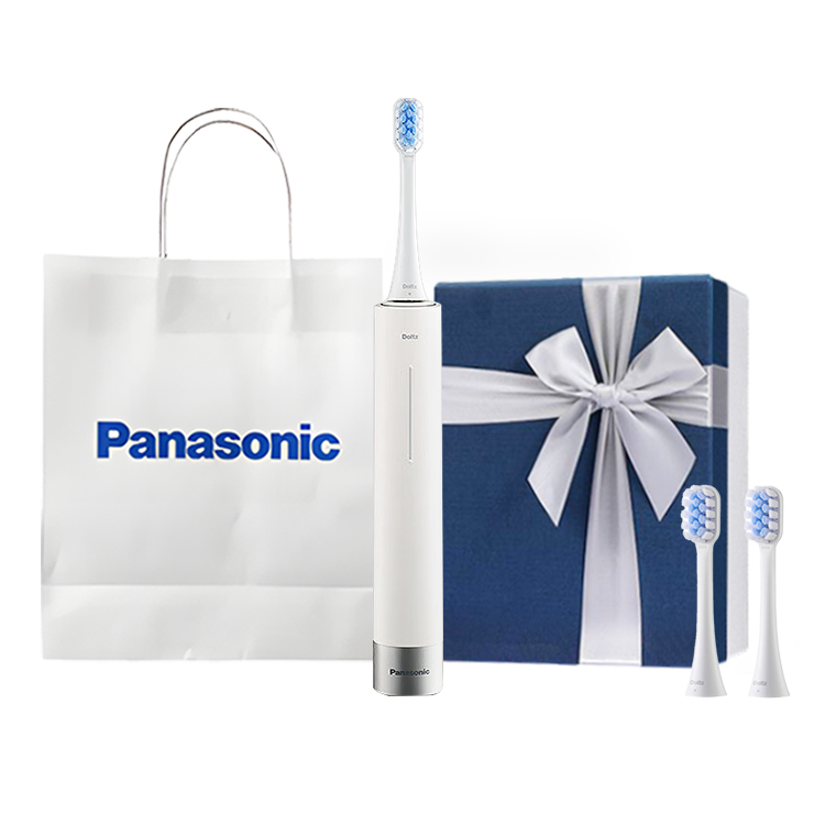 Panasonic Panasonic electric toothbrush 5 modes stain removal and gum protection slide unlock technology long battery life visual battery EW-DC31