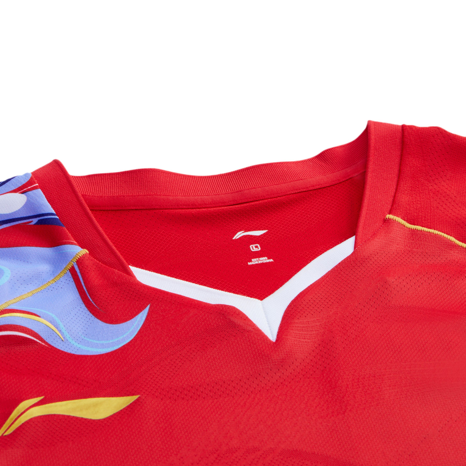 Li Ning Badminton Collection Badminton Jersey Unisex Vermilion
