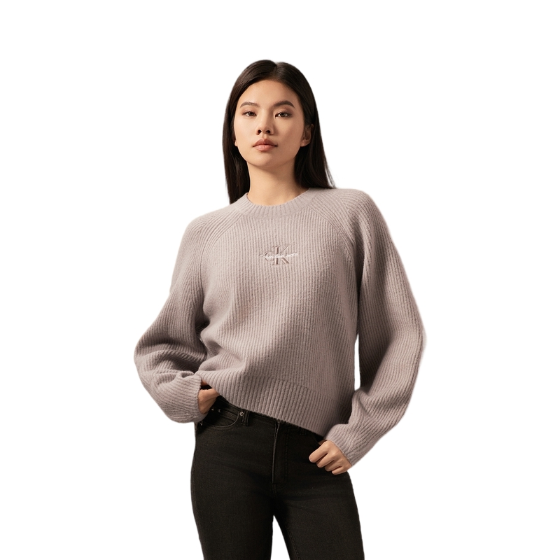 Женский свитер CALVIN J225376 (черный)