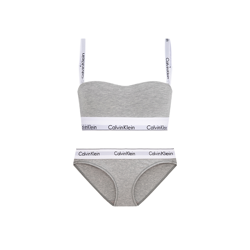 Женский комплект нижнего белья CALVIN CALVIN KLEIN (серый)