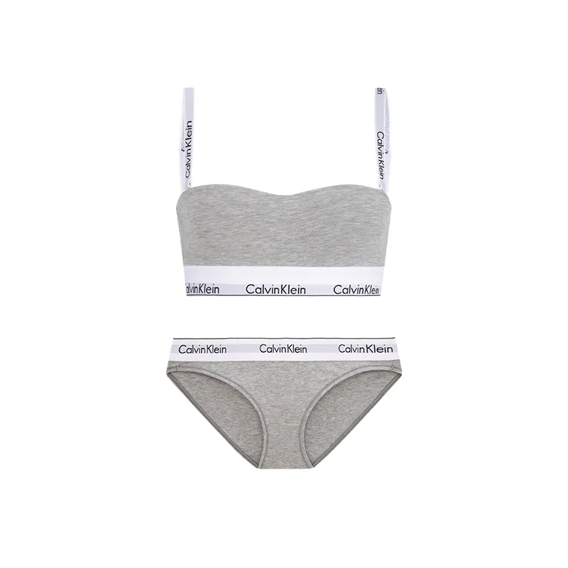 CALVIN KLEIN Underwear Set Women's Coconut Gray