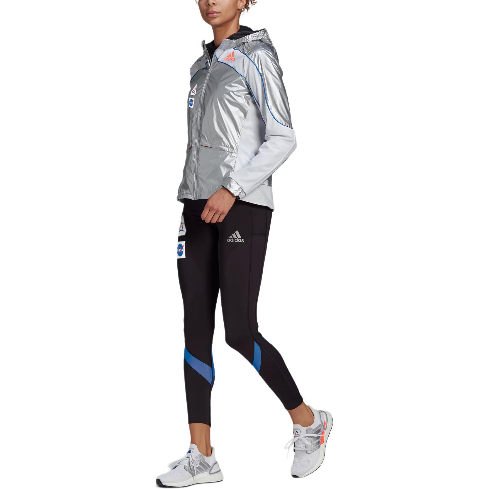 Женская куртка adidas Space Jkt W (серебристый металлик) — фото 5
