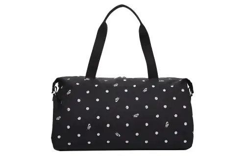 Nike Polyester Gym Bag Crossbody Shoulder Tote Regular Unisex Black