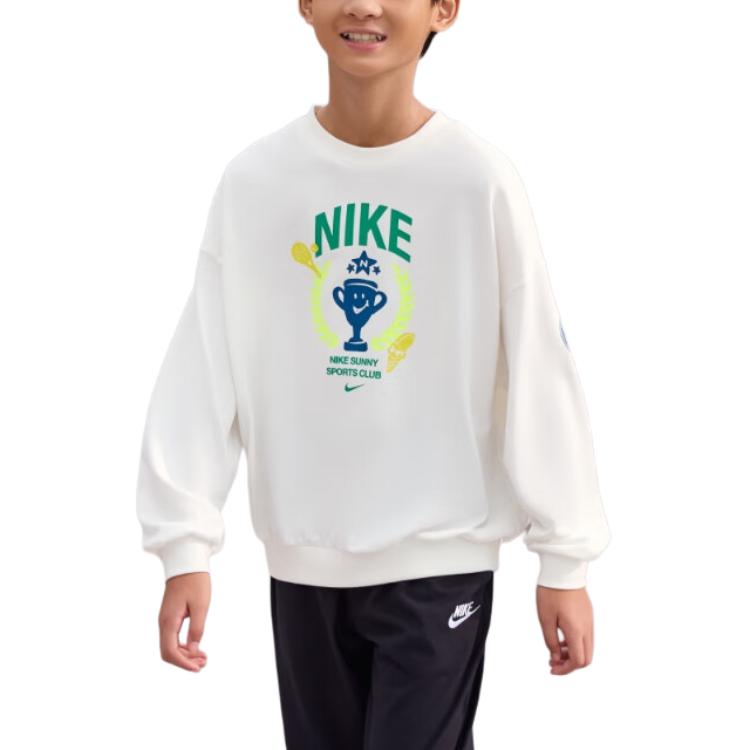Худи Nike Sportswear Sweatshirt (белое) — фото 5
