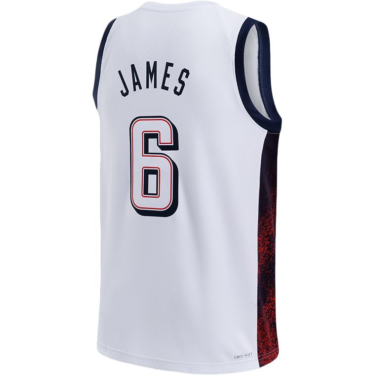 Nike Dri Fit Basketball Jersey Unisex White