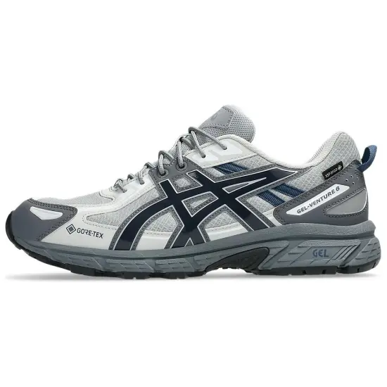 Asics Gel-Venture 6 Running Shoes Unisex Low-Top Light Gray