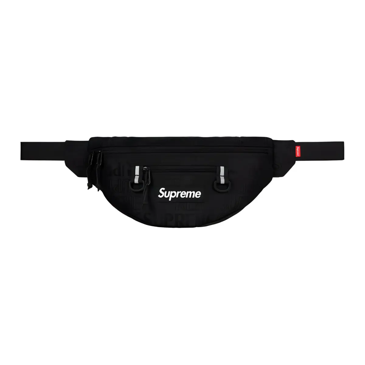 Supreme Polyester Crossbody Bag, Sling Bag, Fanny Pack Unisex Black