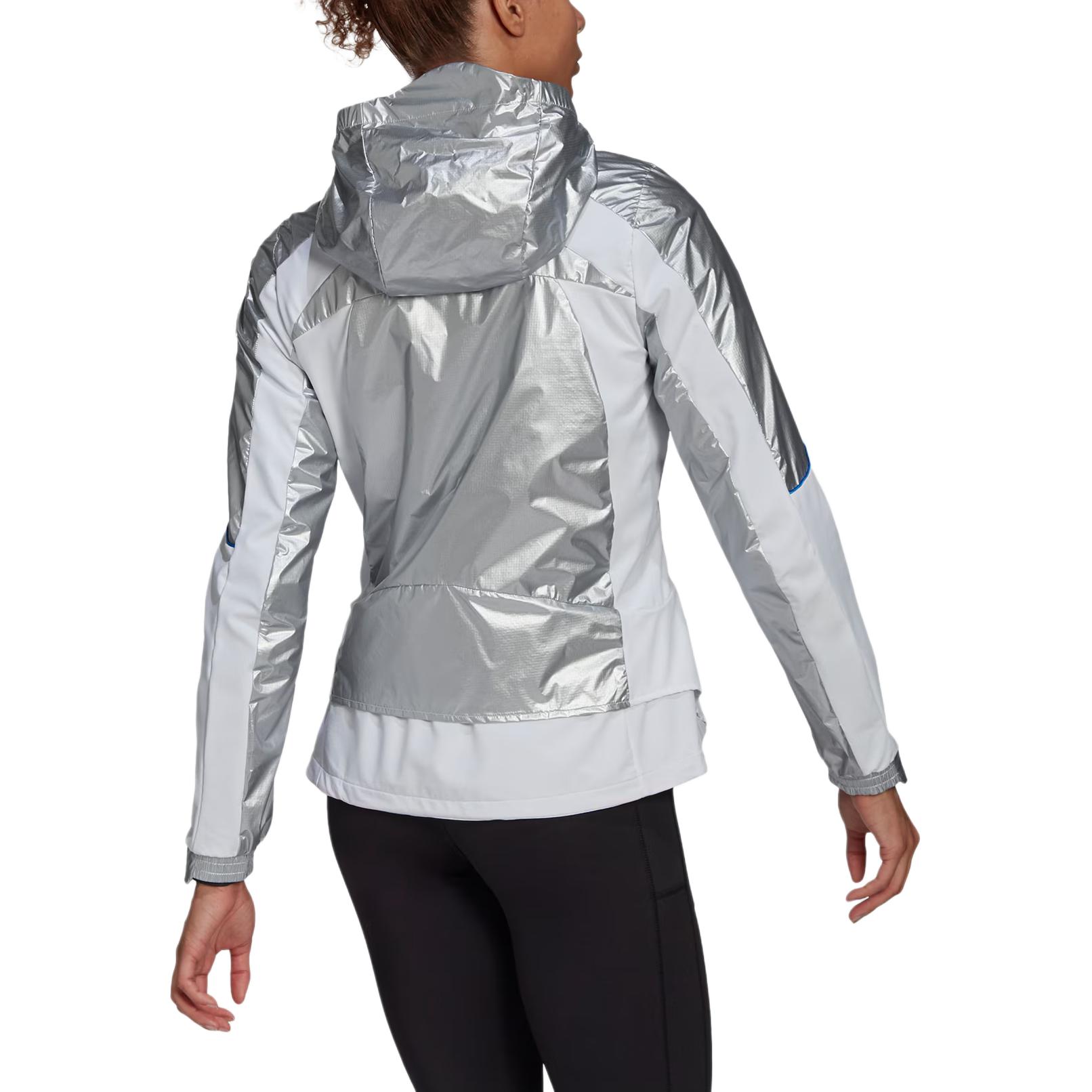 Женская куртка adidas Space Jkt W (серебристый металлик) — фото 3