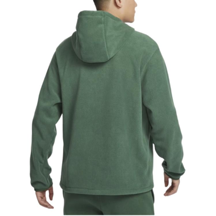 Nike Pullover Hooded Fleece Lined Soft And Comfortable Fleece Clothing Men’s Fir Green