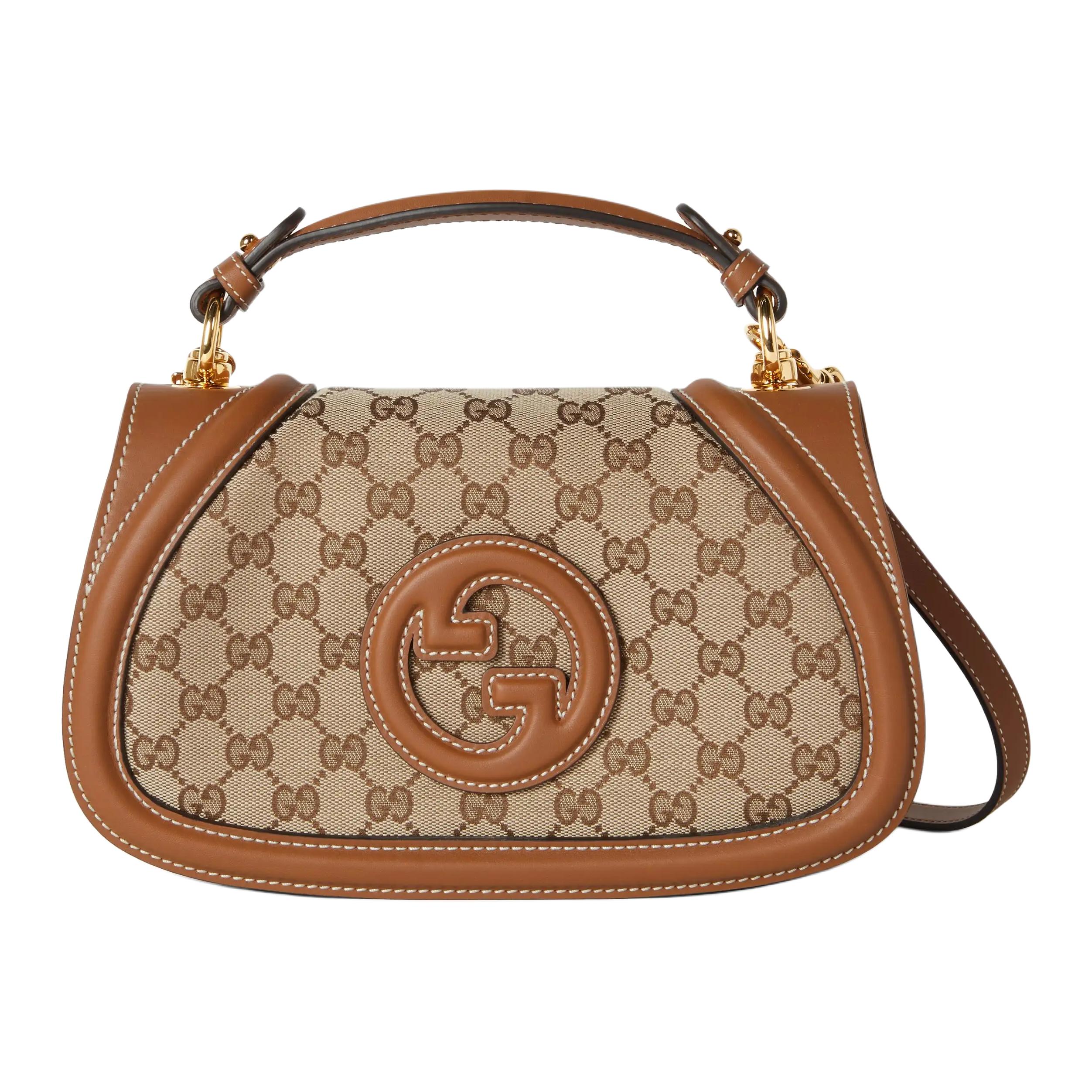 Женская сумка Gucci Blondie (бежевая)