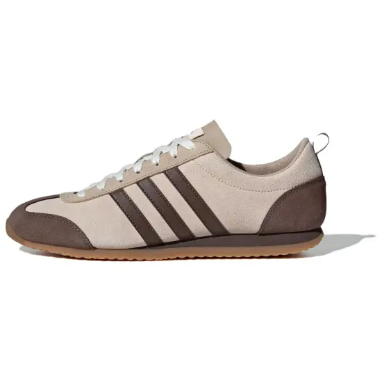 Adidas VS JOG 2.0 Slip Resistant Low Top Casual Shoes Unisex Gray Brown