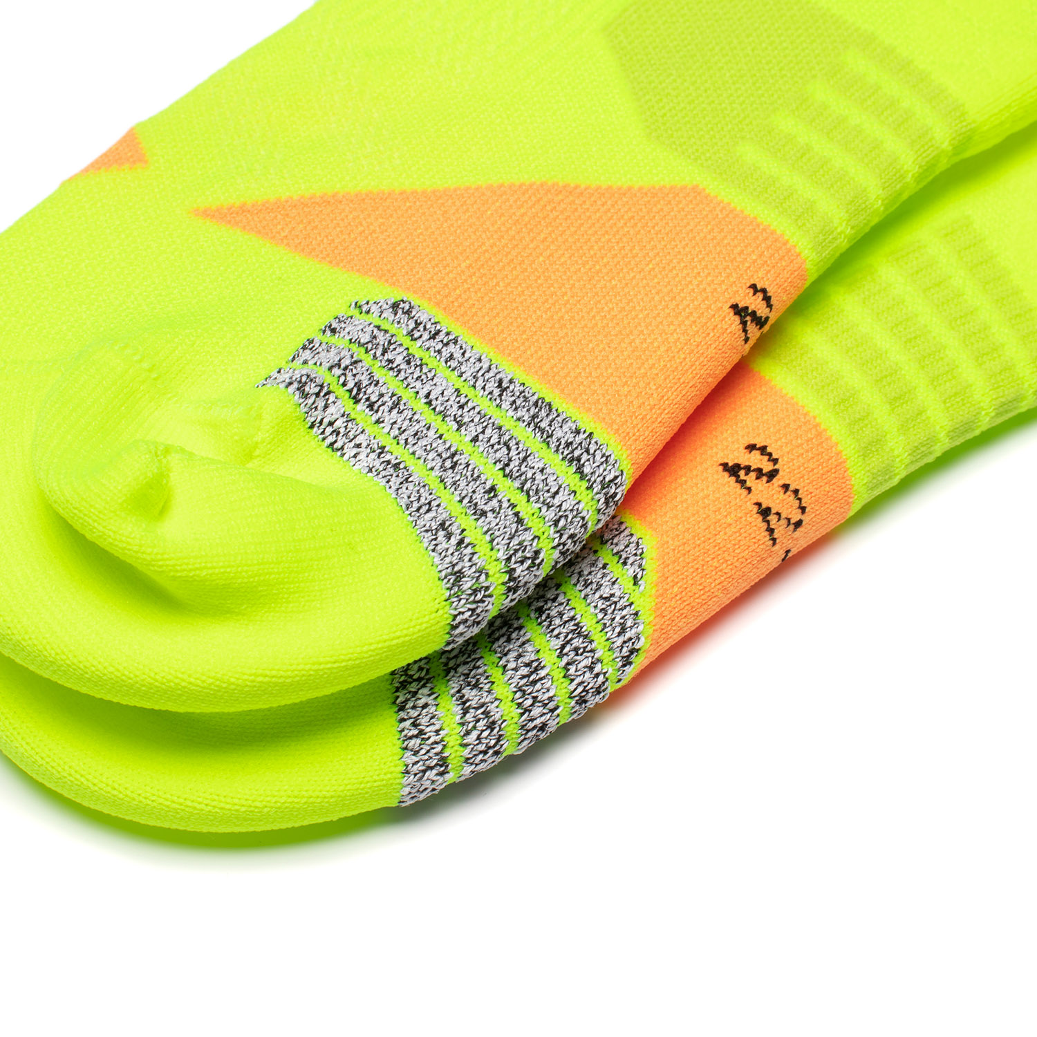Li Ning Running Collection Ankle Socks Unisex 1 Pack Neon Yellow Green