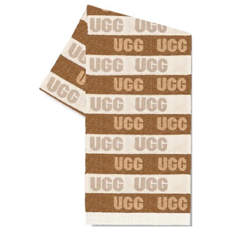Женский шарф UGG (коричневый)