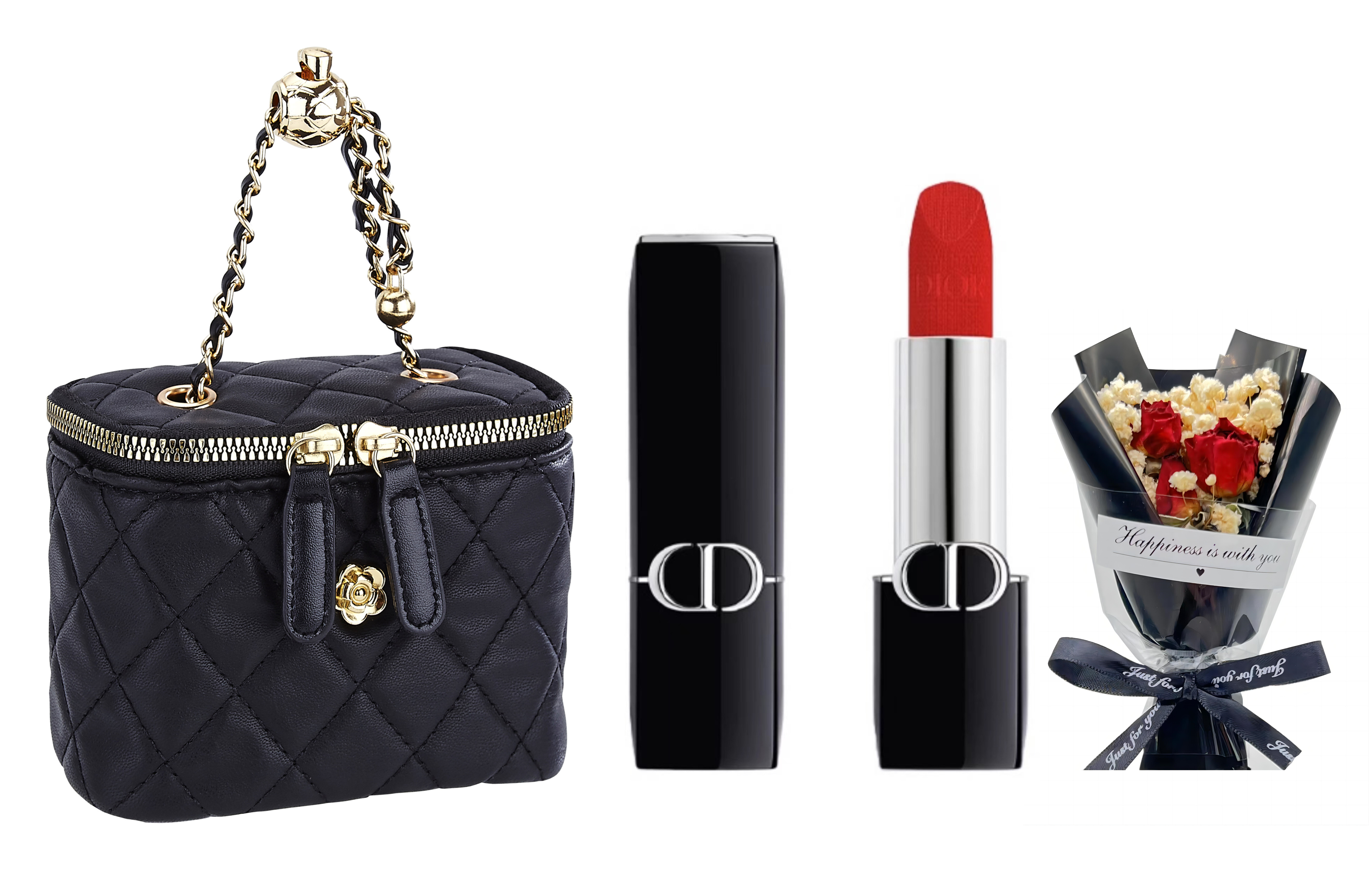 Набор косметики Dior (красный)