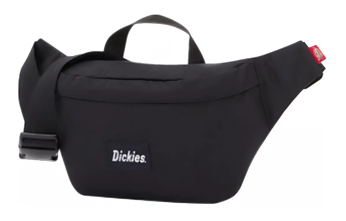 Dickies Polyester Dumpling Bag One Shoulder Crossbody Fanny Pack Regular Unisex Black