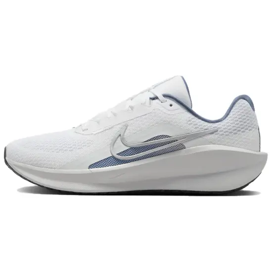 Nike DOWNSHIFTER 13 Low Top Running Shoes Men's White Gray