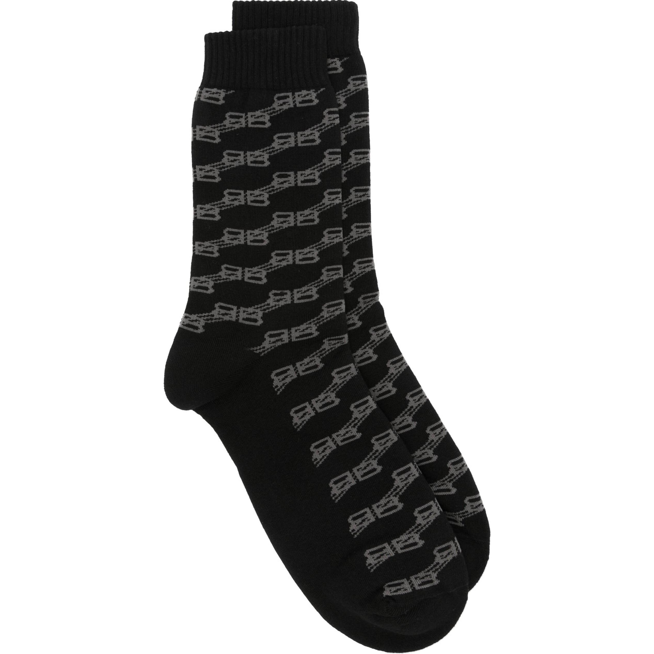 【Best of: PromotionsPrevious Season】monogram-jacquard socks