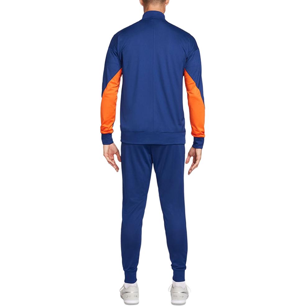 Nike Netherlands Strike Tracksuit Soccer Jersey Set Men’s Blue/Orange