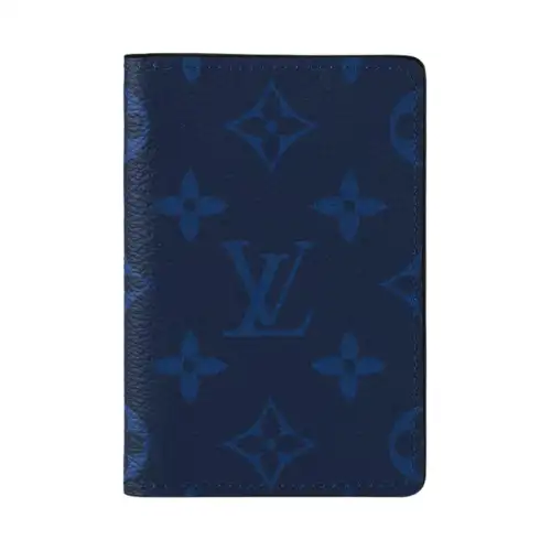 LOUIS VUITTON Pocket Organizer Monogram Pacific Taiga Blue