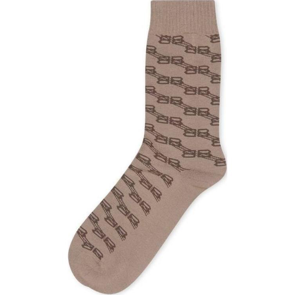 Balenciaga Logo Monogram Socks