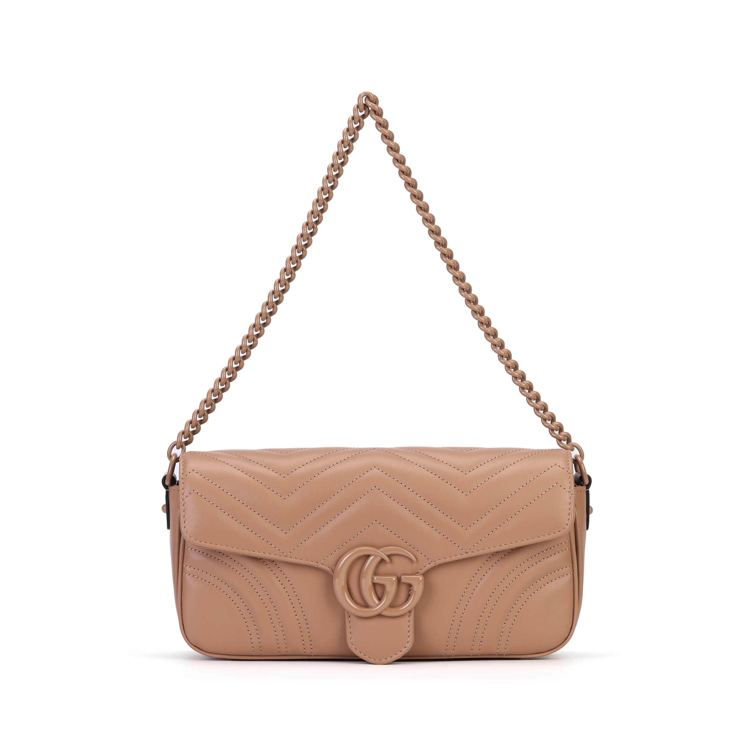 Женская сумка Gucci GG Marmont (розовая)