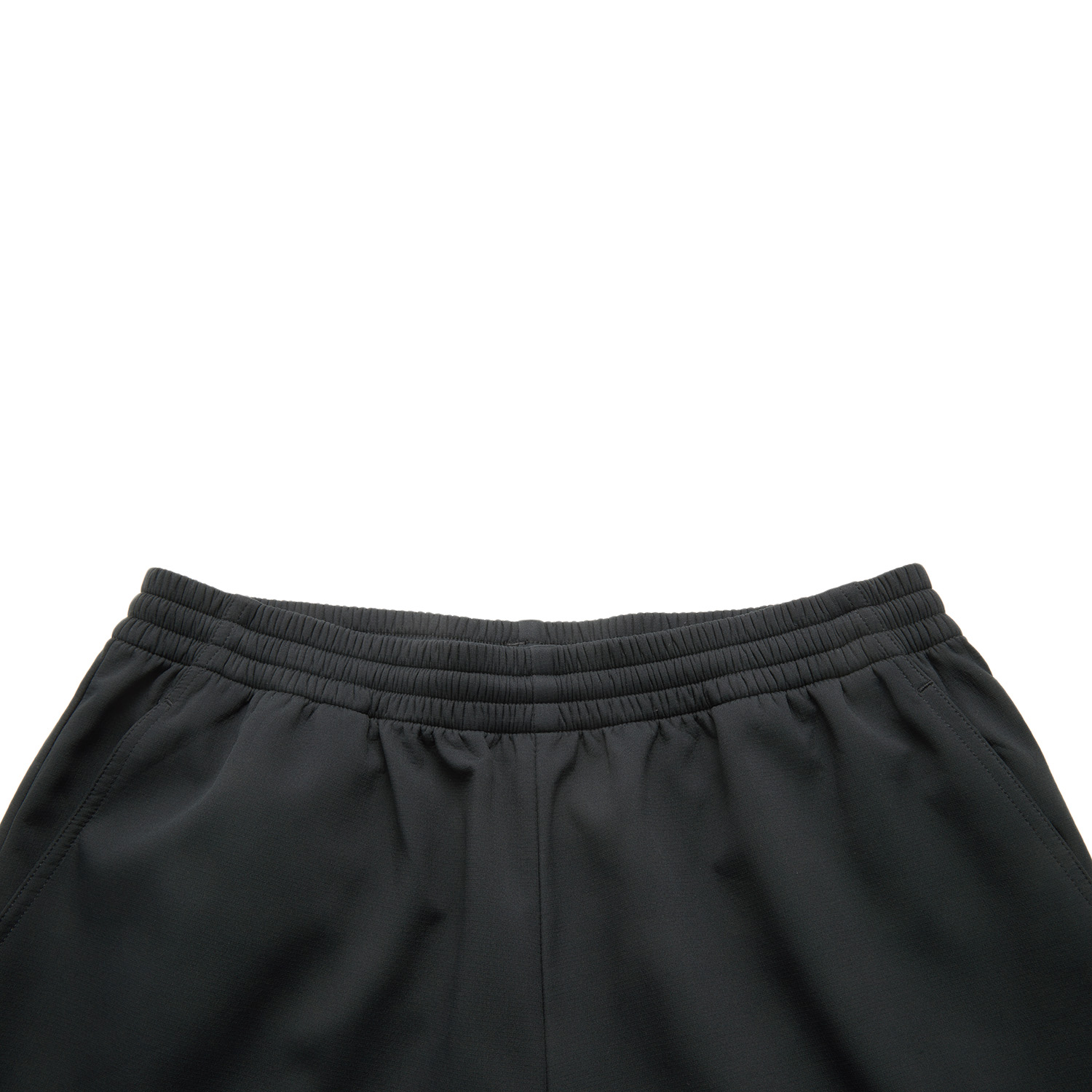 Li Ning BADFIVE Comfortable Casual Minimalist Style Loose Fit Lace Up Versatile Fleece Lined Sports Pants Men’s Black