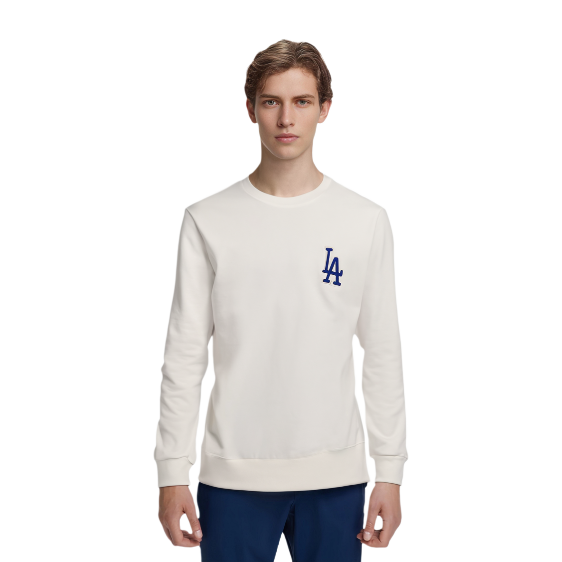Свитшот MLB Los Angeles Dodgers (белый) — фото 3
