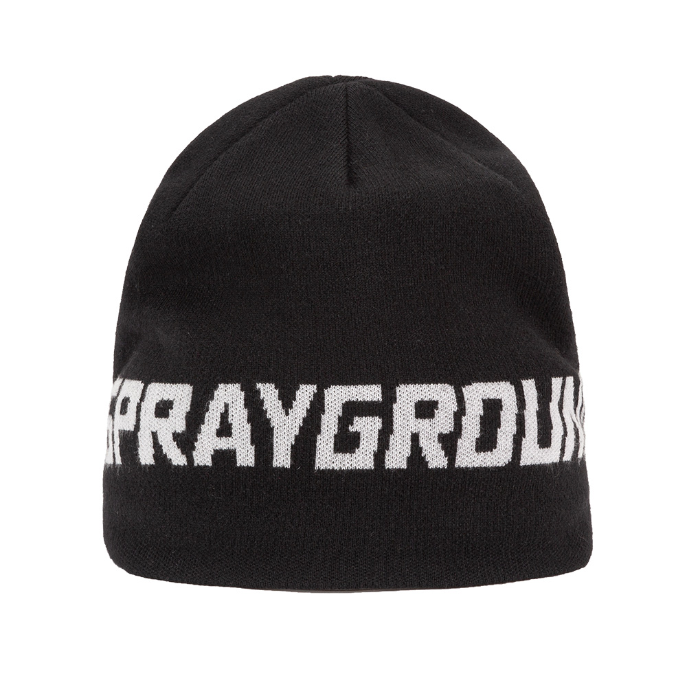 Шапка SPRAYGROUND W1048904 (черно-серая)