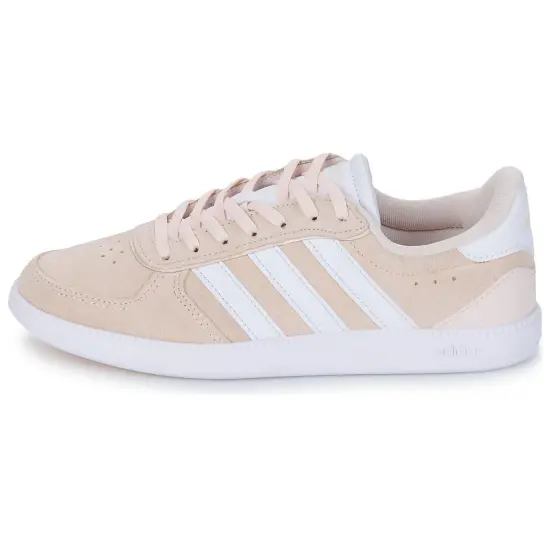 Adidas Breaknet Skateboard Shoes Women's Low-Top Pink/White