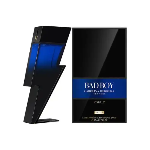 Carolina Bad Boy Cobalt Elixir Perfume Vanilla Fragrance Amber Fragrance Perfume EDP 50ml