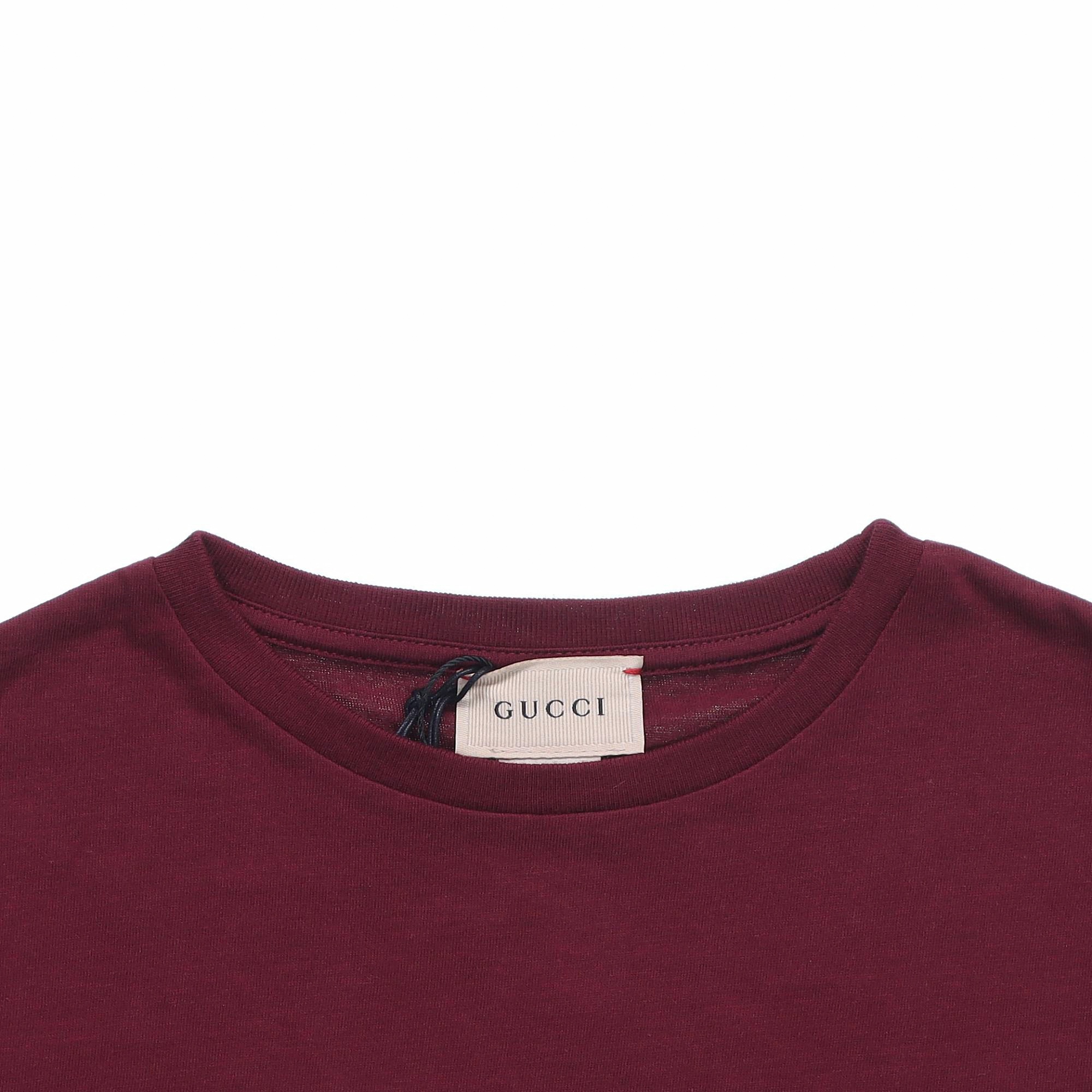 Детская футболка Gucci (красная) — фото 3